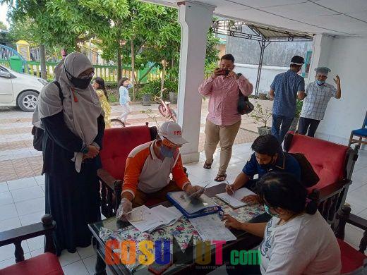 Awasi Coklit PPDP, KPU Medan Turun Langsung ke Lapangan