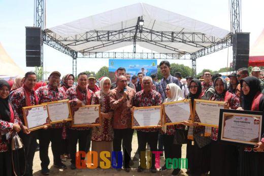 Kabupaten Palas Sabet 7 Penghargaan di Puncak Peringatan Harganas ke 30 Tingkat Provinsi Sumut