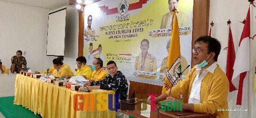 Musda ke X, Timbul Jaya Sibarani Terpilih Ketua DPD Golkar Simalungun Periode 2020 - 2025