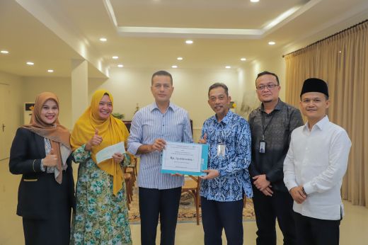 BSI Salurkan CSR Rp75 Juta ke Yayasan Amal Tahfiz di Medan Tuntungan