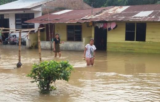 Puluhan Rumah di Kota Medan Terendam Banjir