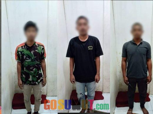 Bobol Rumah Warga, Tiga Pemuda Diciduk Tim Scorpion Polres Sergai