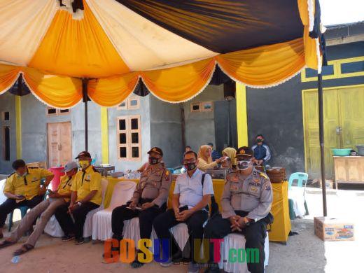 Kapolsek Kualuh Hulu Kerahkan Pengamanan Muscam Golkar Kecamatan