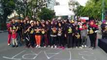 Ribuan Masyarakat Kota Medan Ikuti Gerak Jalan Sadar Pemilu