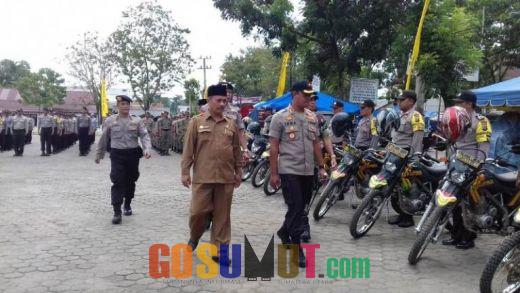 Personel Gabungan Diterjunkan untuk Pengamanan Pilkades Serentak di Palas