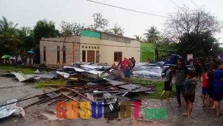 115 Rumah Warga Rusak di Desa Sei Bamban