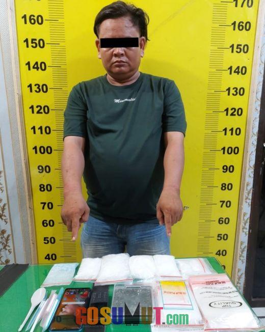 Edarkan Sabu dan Ekstasi, Warga Aceh Utara Ditangkap Sat Narkoba Polres Asahan di Sergai