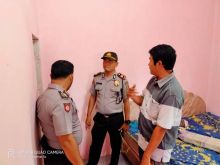 Ditemukan Tewas Gantung Diri, Kapolsek Bilah Hilir Olah TKP di Tanjung Haloban