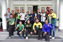 Gubernur Edy Rahmayadi Sambut Tim Pengprov Atletik Sumut, Target Medali Emas di PON XXI/2024 Ditambah