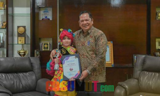 Zharifah Pratiwi Model Cilik Asal Kota Padang Sidempuan Torehkan Prestasi Pesona Batik Nusantara 2023 Season 7