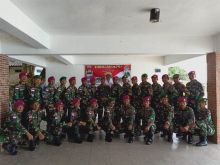 HUT Ke-57 Yonif 126/KC, Danton Pamputer Pulau Berhala XXII Bakar Semangat Prajurit