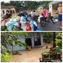 Sungai Begumit Selesai Meluap ,78 kk Terendam Banjir