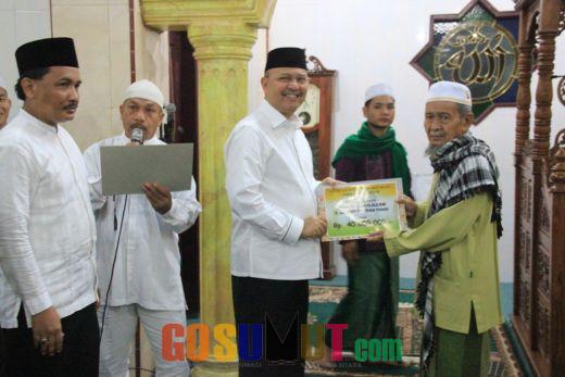 Walikota Medan Safari Subuh di Masjid Sabilillah
