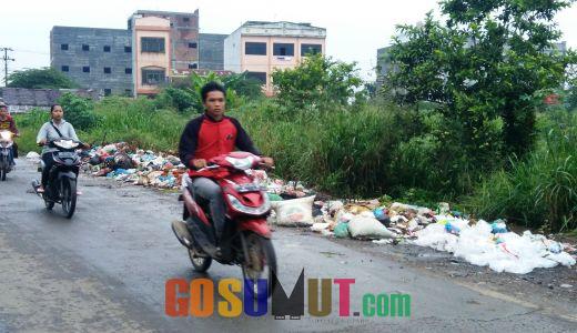 Petugas Kebersihan tak Acuh, Tanjung Morawa Darurat Sampah