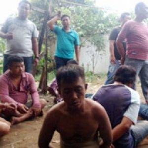 Satnarkoba Polresta Medan Gerebek Kampung Narkoba di Amplas