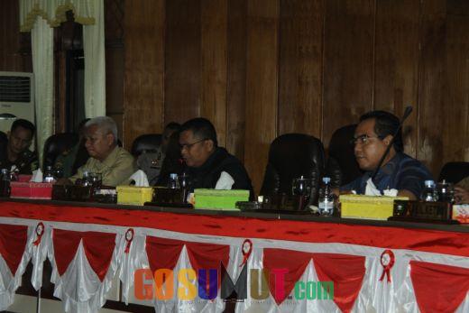 Plt. Bupati Asahan Hadiri Rapat Penetapan Program Pembentukan Perda di DPRD Asahan