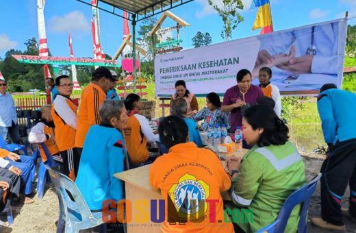 TPL Lakukan Pemeriksaan Kesehatan Gratis kepada Warga di 2 Desa