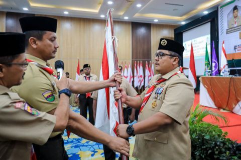 Topan Ginting Terpilih jadi Ketua Kwarcab Gerakan Pramuka Kota Medan