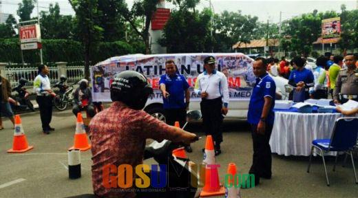 Satpas Polrestabes Medan Gelar Praktik SIM