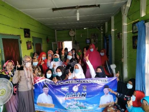 Relawan Medan AMAN Cantik Tetapkan Pilihan ke Akhyar-Salman