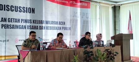 KPPU Soroti Kebijakan Moratorium Penjualan Getah Pinus Keluar Wilayah Aceh