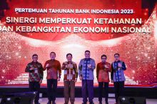 Pj Gubernur Hadiri  Pertemuan Tahunan Bank Indonesia, Ajak Sinergitas Untuk Mengakselerasi Perekonomian Sumut