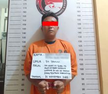 Jadi Pengedar Sabu, Monster Dicokok Polisi di Padang Bulan