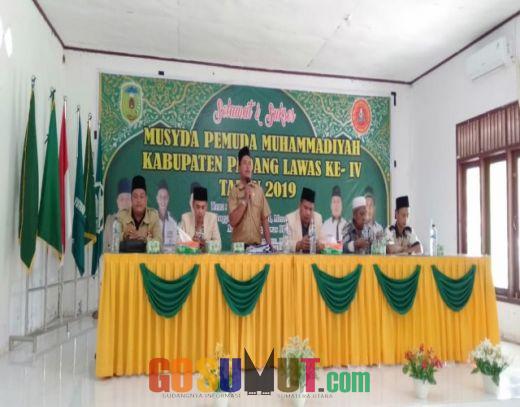 Pemuda Muhammadiyah Kabupaten Palas  Gelar Musda, Mhd Junaidi Terpilih Kembali