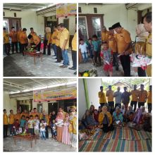HUT ke 17, Partai Hanura Palas Santunan Anak Yatim dan Ajangsana ke Panti Jompo Desa Siolip