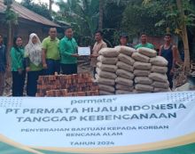 PT PHI Salurkan Bantuan Kepedulian Kemanusian Untuk Korban Bencana Banjir di Palas