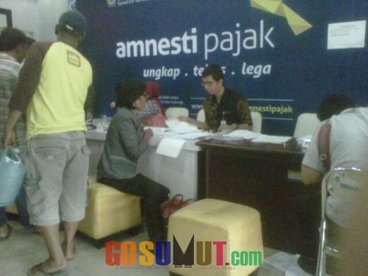 Pendaftar Tax Amnesty di KPP Medan Belawan masih Ramai
