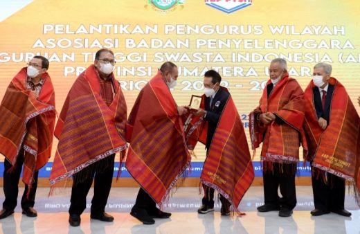 Gubernur Edy Siap Dukung Pengembangan Perguruan Tinggi Swasta di Sumut