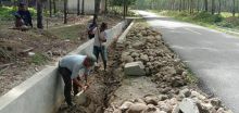 Drainase Rusak Akibat Curah Hujan, Kadis PUPR Sergai : Diperkirakan 2 atau 3 Hari kedepan Selesai Diperbaiki