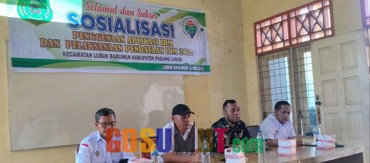 24 Kades di Kecamatan Lubuk Barumun Ikuti Sosialisasikan Pengunaan Aplikasi IDN dan Pemutakhiran IDM