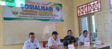 24 Kades di Kecamatan Lubuk Barumun Ikuti Sosialisasikan Pengunaan Aplikasi IDN dan Pemutakhiran IDM