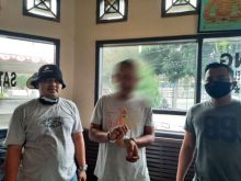 Tim PRC Sat Sabhara Polres Padangsidimpuan, Tangkap Pria Terduga Penyalahgunaan Narkotika