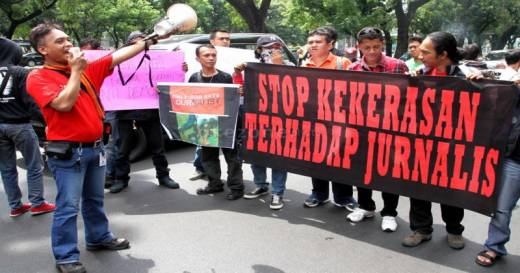 Jurnalis se Indonesia Boikot Acara HUT TNI