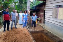 Desa Tanjung Purba Tua Bangun Pembuangan Air Limbah