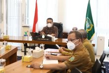 Wagub Musa Rajekshah Ikuti Peluncuran Sinergitas Pengelolaan MCP Terkait Pemberantasan Korupsi