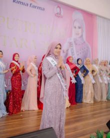 Sering Diejek, Sicantik Anak Tukang Ojol Jadi Putri Hijab Perwakilan Sumut