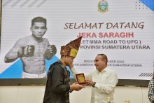 Juarai MMA, Jeka Saragih Minta Gubernur Edy Perbaiki Jalan ke Kampungnya di Simalungun