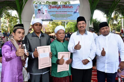 Tengku Erry dan Ustadz Maulana Tabligh Akbar di Tanjung Balai