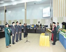 Ketua DPRD dan Wakil Ketua  Definitif Serdang Bedagai Masa Jabatan 2019-2024 Resmi Dilantik